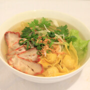 23. Wonton and Egg Noodle Soup