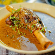 34. Curry Lamb Shank 