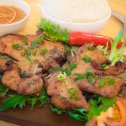 49. Grilled Pork Chop and Rice