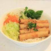 Pork Spring Rolls Vermicelli Salad